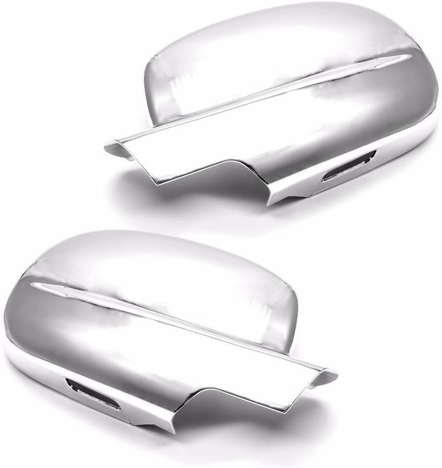 Accesorios de calidad con triple cromo, cubiertas de espejo completo compatibles con ChevyGMC Trucks Suvs