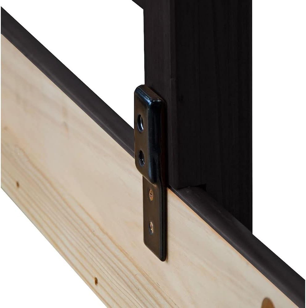 CC KITS Barandilla de seguridad de madera para cama de protección lateral para camas de niños pequeños, niños y niños (blanco)