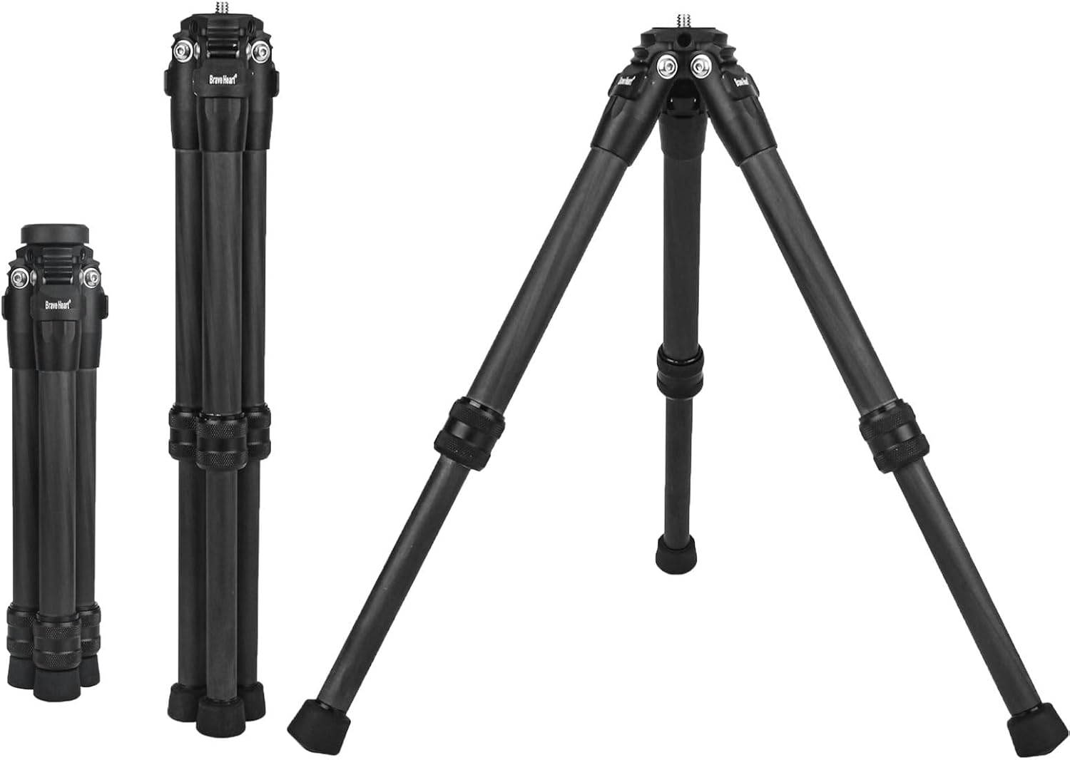 Universal Mini Portable Holder Trípode de fibra de carbono para insta360 Insta 360 one X3 X2 X RS R Gopro Go Pro Hero 12 11 10 9 8 7 6 5 4 3 y DJI