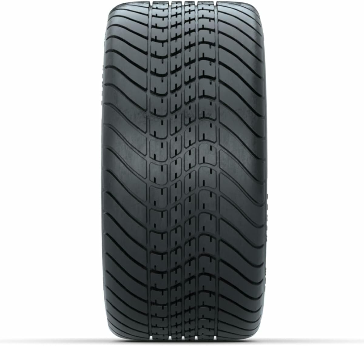 GTW Combo de ruedas y neumáticos para carrito de golf de 12 pulgadas  GTW Stellar ruedas negras mate en neumáticos Mamba Street 21535-12 (18″)