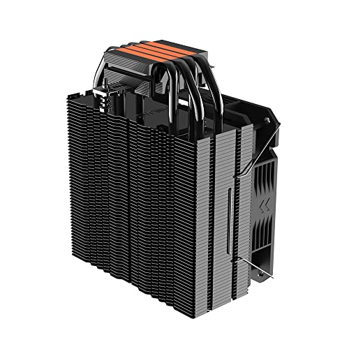 Zalman CNPS9X Performa ARGB Ventilador de aire para CPU  Conector de 5 V de 3 pines  TDP de 180 W  Ventilador de 4.724 in  4 tubos de calor de tacto