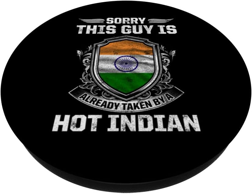 India Indian Roots Indian Heritage Proud Indians Flag PopSockets Swappable PopGrip