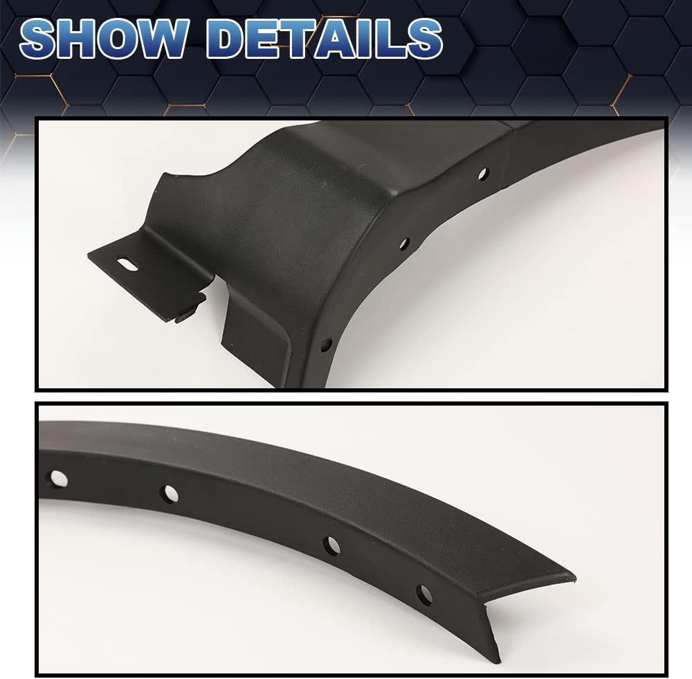 PIT66 Guardabarros, compatible con 13-17 Ford Escape Wheel Well Arch Molding Front Left CJ5Z-16268-AB