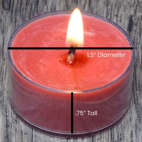 Paquete de 12 velas de soja altamente perfumadas, fabricadas con cera de soja, hechas a mano en los Estados Unidos, Candeo Candle – Aromas de