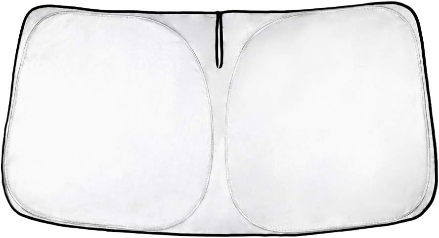 KUST Parasol para parabrisas para GMC Sierra 1500 2500 3500 2019-2024, accesorios para ventana, protector de visera solar, plegable, bloquea los