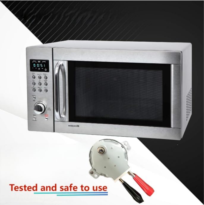 Zhang WB26X10038 Motor de accionamiento totalmente adecuado para GE, Hotpoint, Kenmore, tocadiscos de microondas AP2024962 PS237772 (1 unidad)