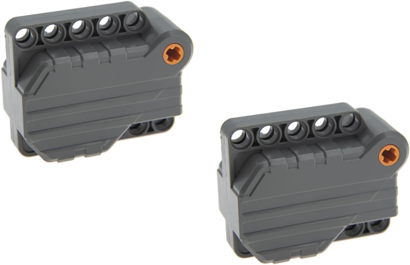 2 piezas técnicas de motor de retroceso compatibles con Lego 12787c01 Building Brick MOC Motor6 x 5 x 3
