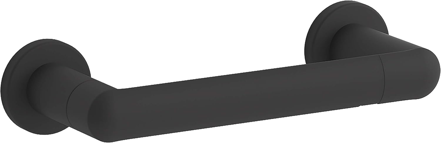 Kohler K-24546-BL Kumin – Soporte para papel higiénico, color negro mate
