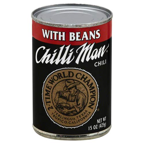 Chilli Man Chile con frijol – 15 oz (paquete de 2)