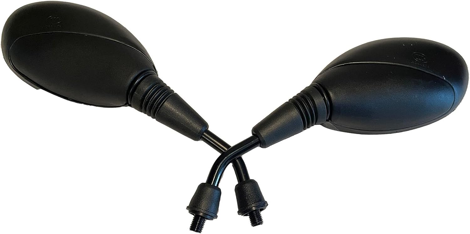 Black Rear View Mirrors Compatible for 2021 Yamaha MT-09
