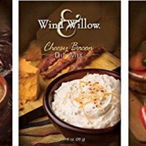 Wind & Willow Paquete variado de mezcla de inmersión tocino con queso, cheddar chipotle y fiesta ranchero Wind & Willow Paquete variado de mezcla de inmersión tocino con queso, cheddar chipotle y fiesta ranchero