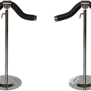 Cabilock Soporte de exhibición de ropa de acero inoxidable para mujer, soporte de hombro flexible, soporte de ropa para niña, soporte de ropa de Cabilock Soporte de exhibición de ropa de acero inoxidable para mujer, soporte de hombro flexible, soporte de ropa para niña, soporte de ropa de