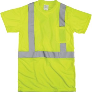 J. J. Keller SAFEGEAR – Camiseta de alta visibilidad – Tipo R Clase 2, compatible con CSA Z96-15 J. J. Keller SAFEGEAR – Camiseta de alta visibilidad – Tipo R Clase 2, compatible con CSA Z96-15