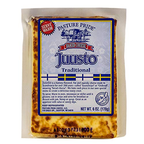 Juusto Variedad de Panes Horneados Queso-Juusto, Juusto Bacon & Juusto Italiano – Paquete de 3