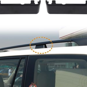 Para Toyota Land Cruiser Prado FJ120 J120 2003-2009 Negro Exterior Roof Rack Rieles Centro de Equipaje Cubierta Protector Accesorios de Coche 2 unids Para Toyota Land Cruiser Prado FJ120 J120 2003-2009 Negro Exterior Roof Rack Rieles Centro de Equipaje Cubierta Protector Accesorios de Coche 2 unids
