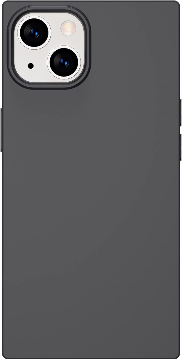 COCOMII Funda cuadrada compatible con iPhone 13, compatible con MagSafe, silicona, delgada, mate, suave al tacto, forro de microfibra, resistente a