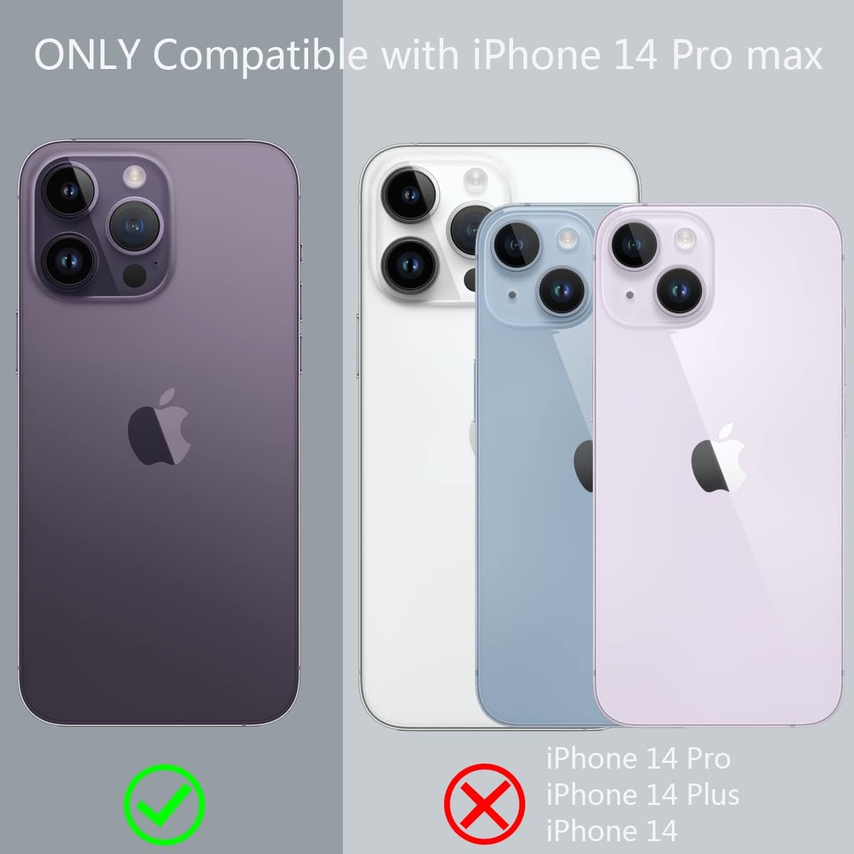 Funda para iPhone 14 Pro Max, patrones de mármol 3 en 1, policarbonato duro, TPU suave, parachoques de grado militar, cuerpo completo, a prueba de