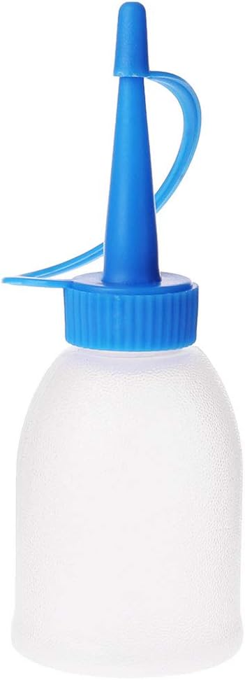 ljhnba Dispensador plástico industrial del jet de la botella del apretón de la salsa de tomate del aceite del gel 1.0 fl oz para Wel dispensador del
