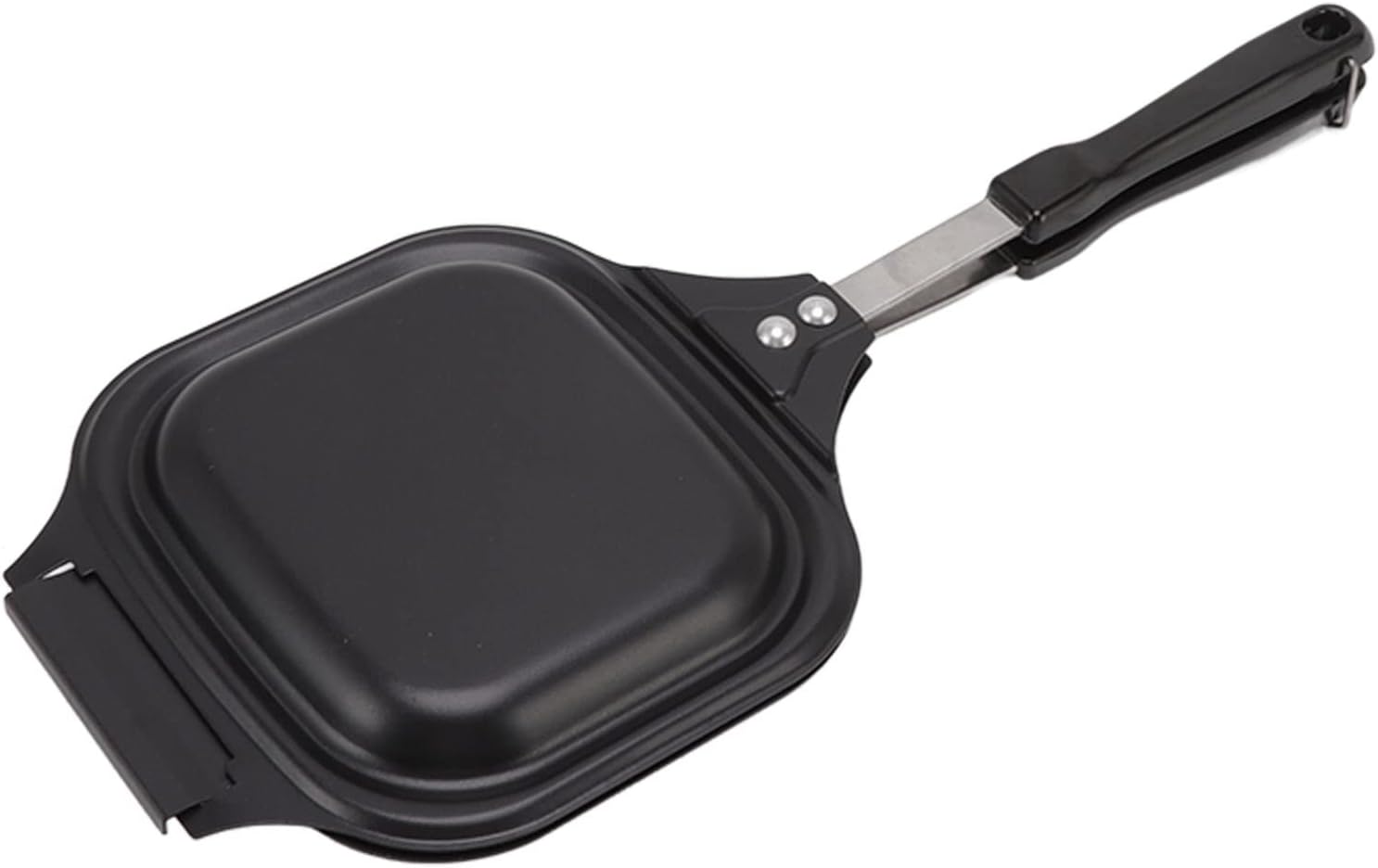 YOUTHINK Sartén de doble cara, sartén antiadherente de aleación de aluminio con calefacción uniforme para bistec, tortillas, tocino, panqueques,