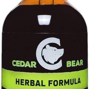 Cedar Bear – Suplemento herbario líquido con adaptógenos que combaten la fatiga, gestiona el estrés y aumenta la energía, 2 onzas líquidas (1 unidad) Cedar Bear – Suplemento herbario líquido con adaptógenos que combaten la fatiga, gestiona el estrés y aumenta la energía, 2 onzas líquidas (1 unidad)