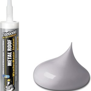 Titebond 62491A WeatherMaster Sellador de polímero avanzado para techo de metal Titebond 62491A WeatherMaster Sellador de polímero avanzado para techo de metal