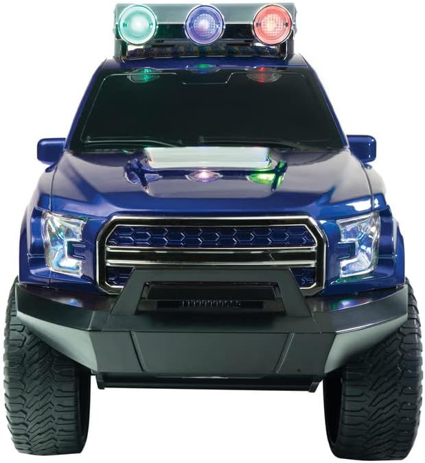QFX BT-150 Altavoz Bluetooth estilo camión con LED (azul)