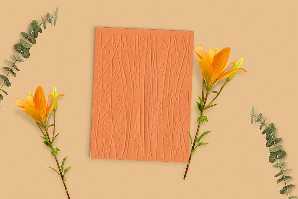 Flores Ramas Carpetas de grabado de plástico para hacer tarjetas Fondo Scrapbooking Plantilla de plástico Álbum de fotos Papel de tarjeta Hecho a
