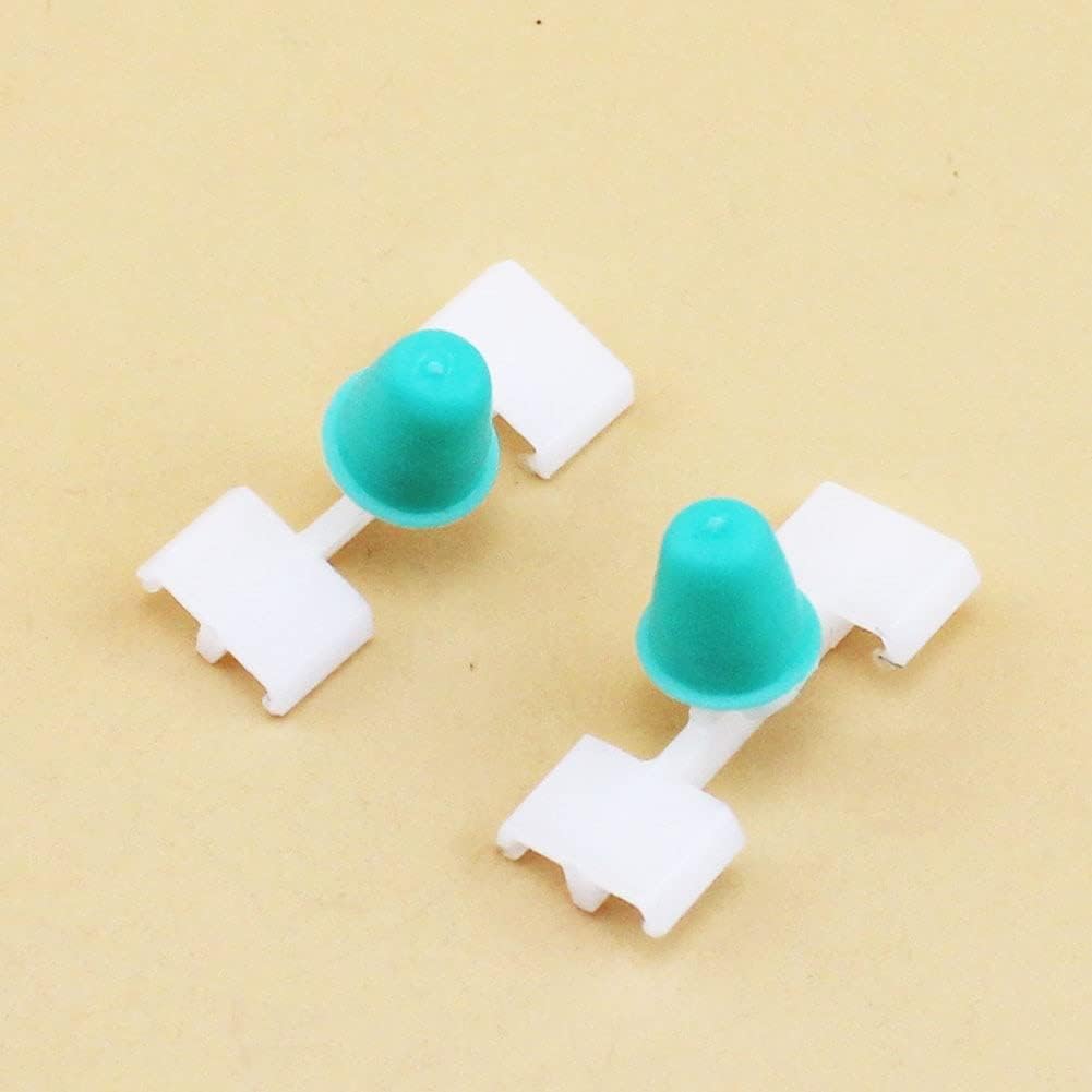 YANHAO Autopartes Car Styling 20 unidsSet Moldura Lateral Moldura Clips 51138250585 para BMW Serie 3 E46 Coupé Convertible Fácil Instalación
