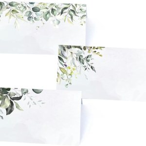 Paquete de 135 tarjetas de lugar con patrón de acuarela, tarjetas de asiento para mesa de mesa, bodas, banquetes, cenas, tarjetas de nombre (3 Paquete de 135 tarjetas de lugar con patrón de acuarela, tarjetas de asiento para mesa de mesa, bodas, banquetes, cenas, tarjetas de nombre (3