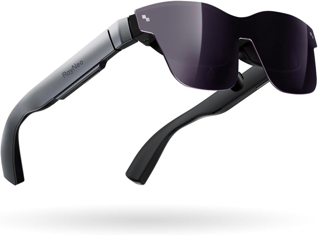 Gafas Air 2 AR  Lentes inteligentes con micro OLED de 201 pulgadas, ultra rápido 120 Hz, brillo de 600 nits, gafas de pantalla de video de 1080P y