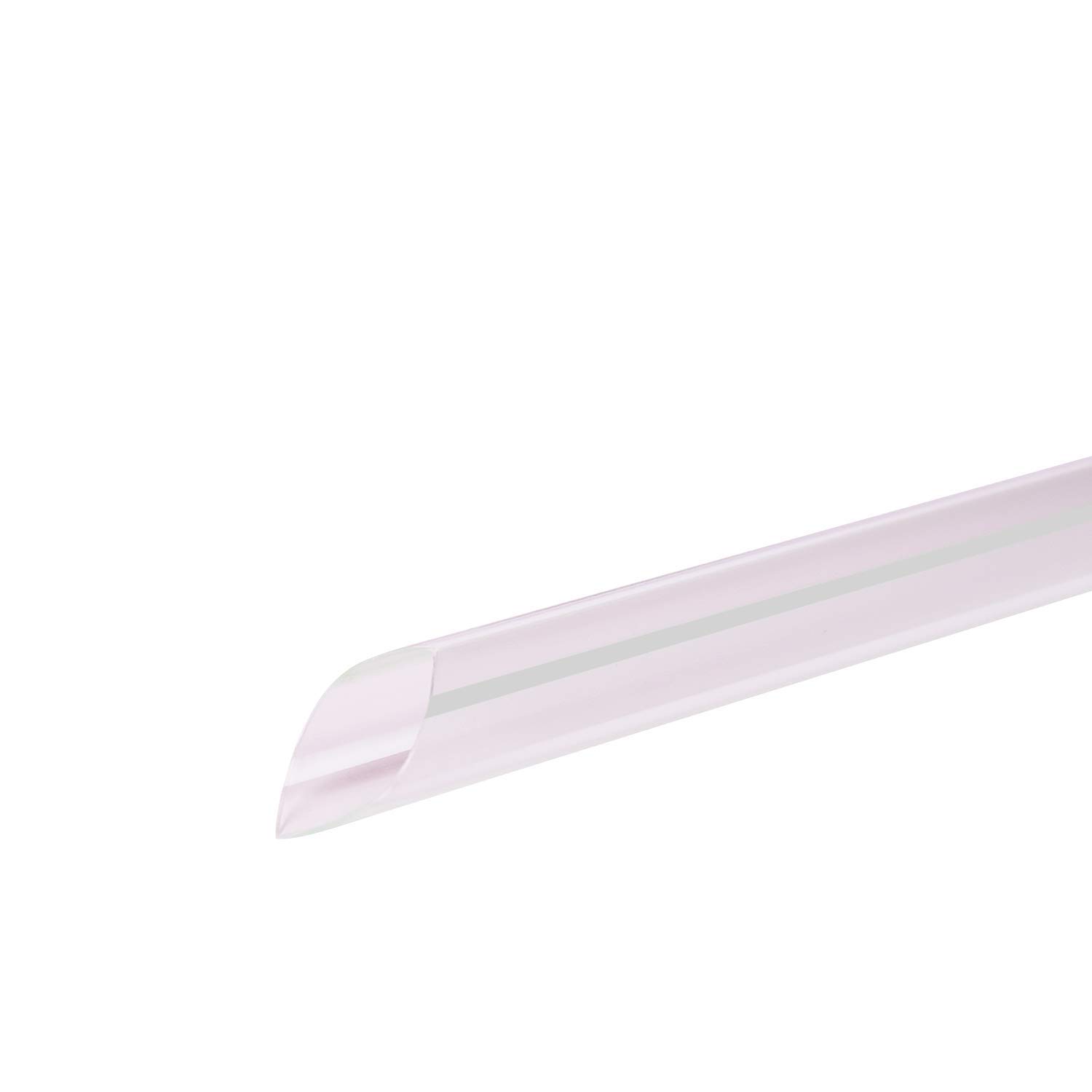 Karat C9050s – Pajitas Boba de 9 pulgadas (0.394 in de diámetro), sin envolver, corte diagonal, varios colores a rayas (caja de 1600)
