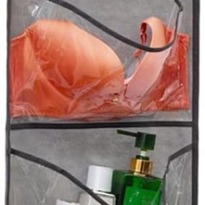 Organizador de zapatos con bolsillos extra grandes para armario sobre la puerta estrecha para colgar zapatos (6 bolsillos grandes, gris) Organizador de zapatos con bolsillos extra grandes para armario sobre la puerta estrecha para colgar zapatos (6 bolsillos grandes, gris)