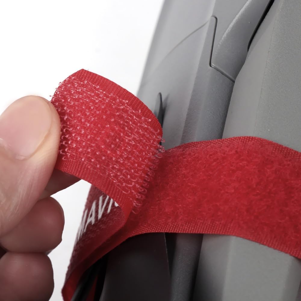 2pcs Propeller Stabilizers Velcro Fixing Strap for Mavic Air 2Mavic MiniMavic Mini 2Mavic 2Mavic ProFimi X8SE Accessories (Color  Red)