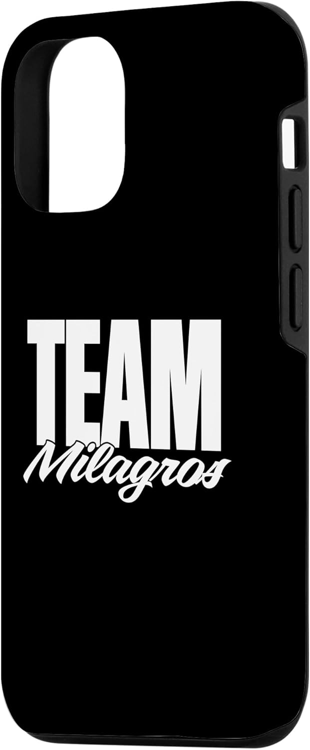iPhone 1212 Pro Team Milagros Name, Cheer for Milagros Support Case