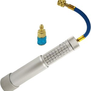 Herramientas refrigerantes para inyector de aceite y tinte de aire acondicionado para automóvil con acoplador rápido a presión 14 “SAE, para Herramientas refrigerantes para inyector de aceite y tinte de aire acondicionado para automóvil con acoplador rápido a presión 14 “SAE, para