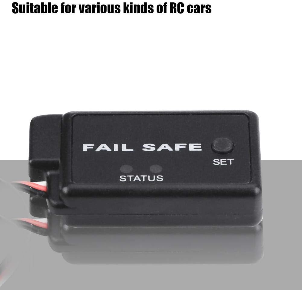 RC a prueba de fallos, modelo de control remoto Protector de coche RC accesorio de juguete a prueba de fallas Traje 4.8-6V