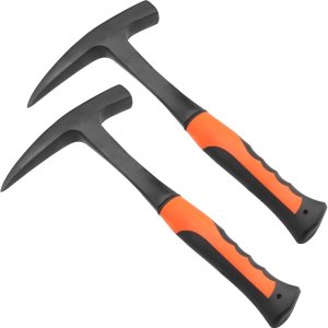 2 martillos de 28 onzas, martillo de mampostería de 11.8 pulgadas, martillo de geólogo de acero, martillo de púa de roca con punta puntiaguda y 2 martillos de 28 onzas, martillo de mampostería de 11.8 pulgadas, martillo de geólogo de acero, martillo de púa de roca con punta puntiaguda y