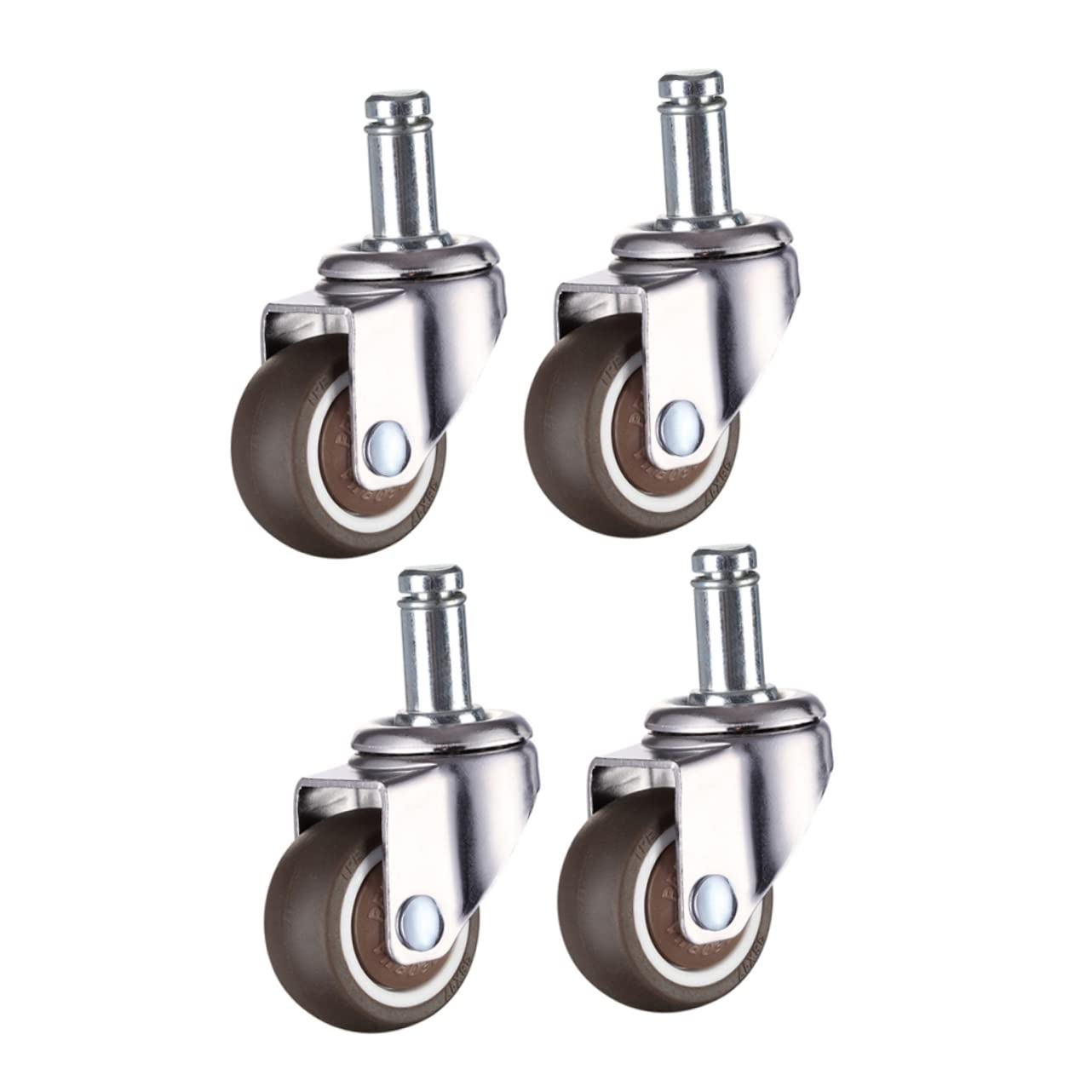 Tofficu 8 piezas de ruedas para silla de suelo, ruedas automotrices, alfombrilla de suelo para silla de escritorio, silla, ruedas, ruedas