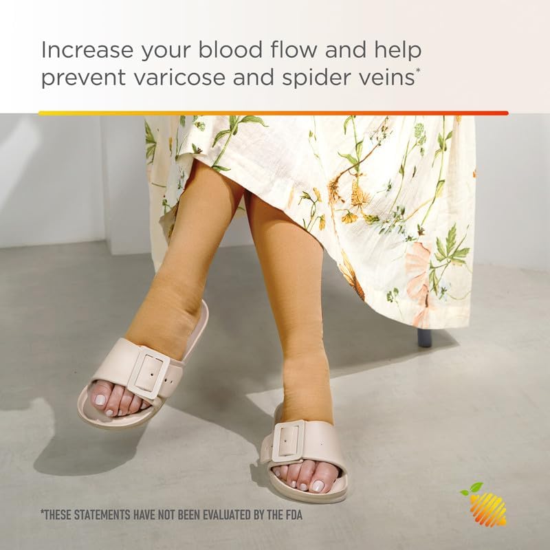 Calcetines de compresión médicos con cremallera, puntera abierta, 20-30 mmHg, medias de compresión para venas varicosas con protector de cremallera