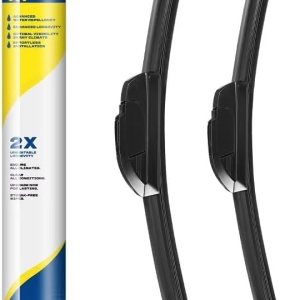 Paquete de 2 limpiaparabrisas delantero de 22 pulgadas + 16 pulgadas, compatible con Hyundai Accent 2016-2011Nissan NV200 20-13, repuesto de Paquete de 2 limpiaparabrisas delantero de 22 pulgadas + 16 pulgadas, compatible con Hyundai Accent 2016-2011Nissan NV200 20-13, repuesto de