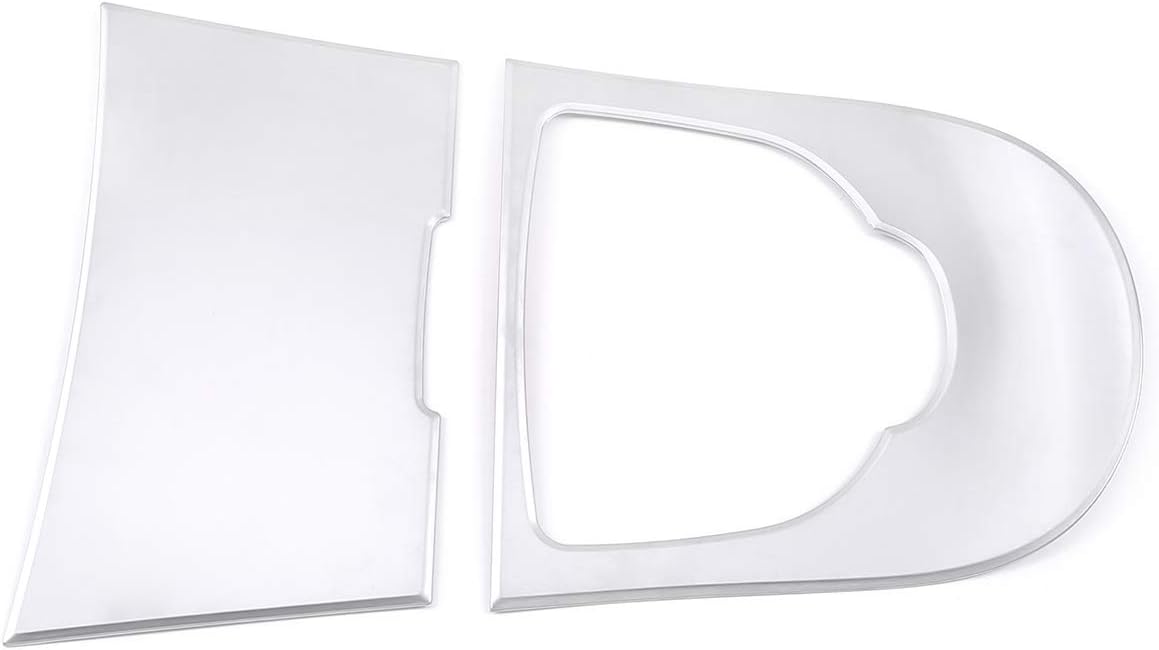 YIWANG – Pegatinas para marco de consola central de Mercedes Benz Clase G W463 2019 2020, color plateado
