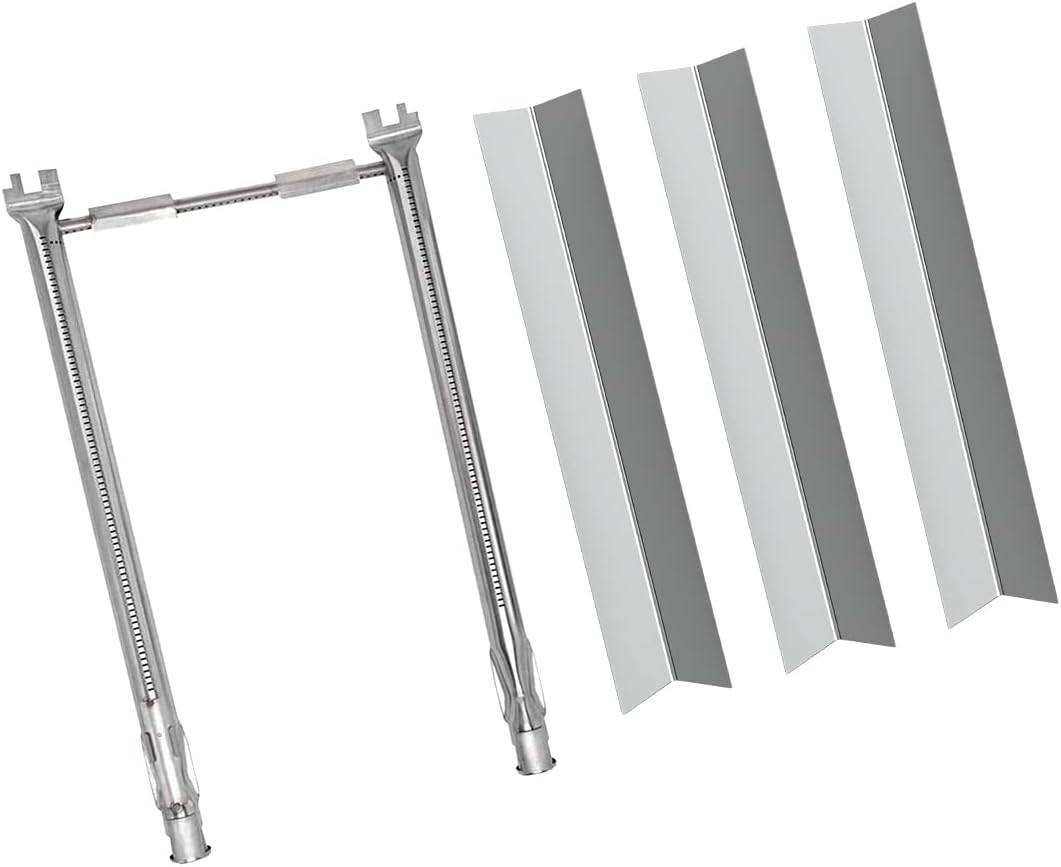 Kit de reparación 7635 69785 para Weber Spirit I & II 200 con control frontal, Spirit E210, E220, S210, S220 (quemador de acero inoxidable y barras