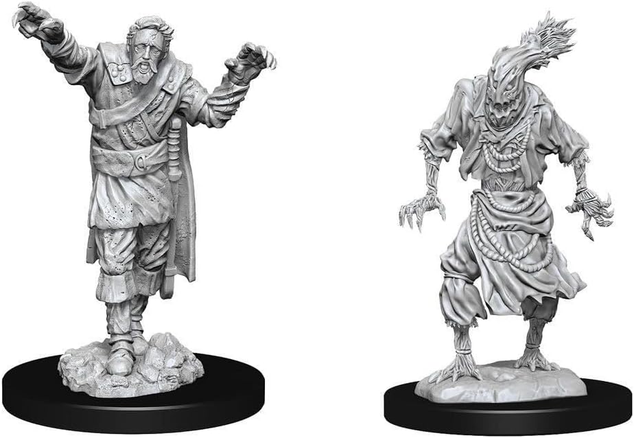 Las maravillosas miniaturas de D&D Nolzur espantapájaros y piedra malditos