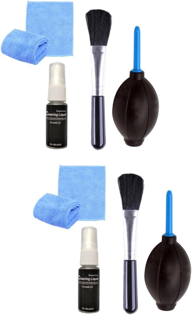 Kit de limpieza de pantalla de suministros digitales 8 Uds Cepillo de limpieza para computadora Cepillo de teclado Cepillo electrónico limpio
