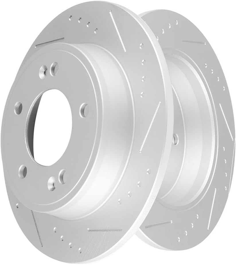 SCITOO Rotores de freno traseros 120.51043,31603 para Hyundai Elantra 2011-2018, 2013-2014 para Hyundai Elantra Coupe, 2013-2018 para Hyundai
