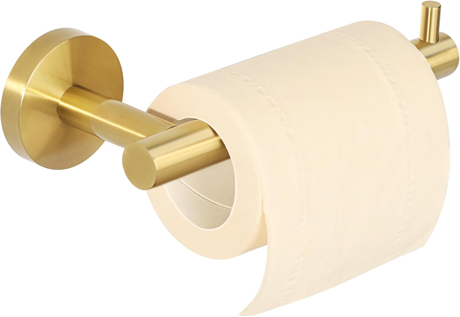Alise Soporte de papel higiénico,Soporte de papel higiénico Soporte de papel higiénico de montaje en pared Dispensador de almacenamiento,Estante de