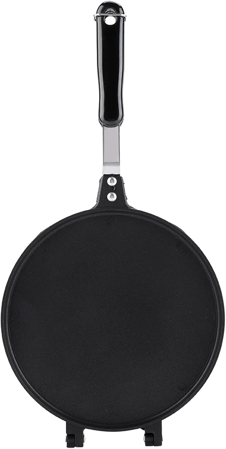 Plato de herramientas para hacer rollos de huevos, sartén grande negra para hacer utensilios, herramienta de moldeo Molde Molde Plato Plato Sartén,