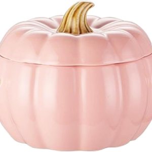 Olla de horno holandés con tapa, cacerola de postre de cerámica de calabaza, mini plato para hornear, lindo cuenco de calabaza, olla de cerámica Olla de horno holandés con tapa, cacerola de postre de cerámica de calabaza, mini plato para hornear, lindo cuenco de calabaza, olla de cerámica