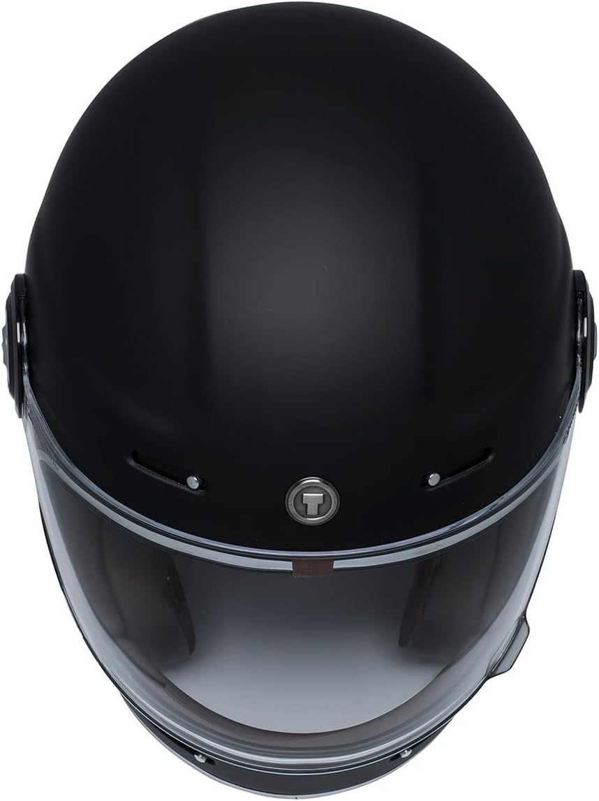TORC – Casco de cara completa para motocicleta, de fibra de vidrio T1, aprobado por DOT y ECE, estilo retro