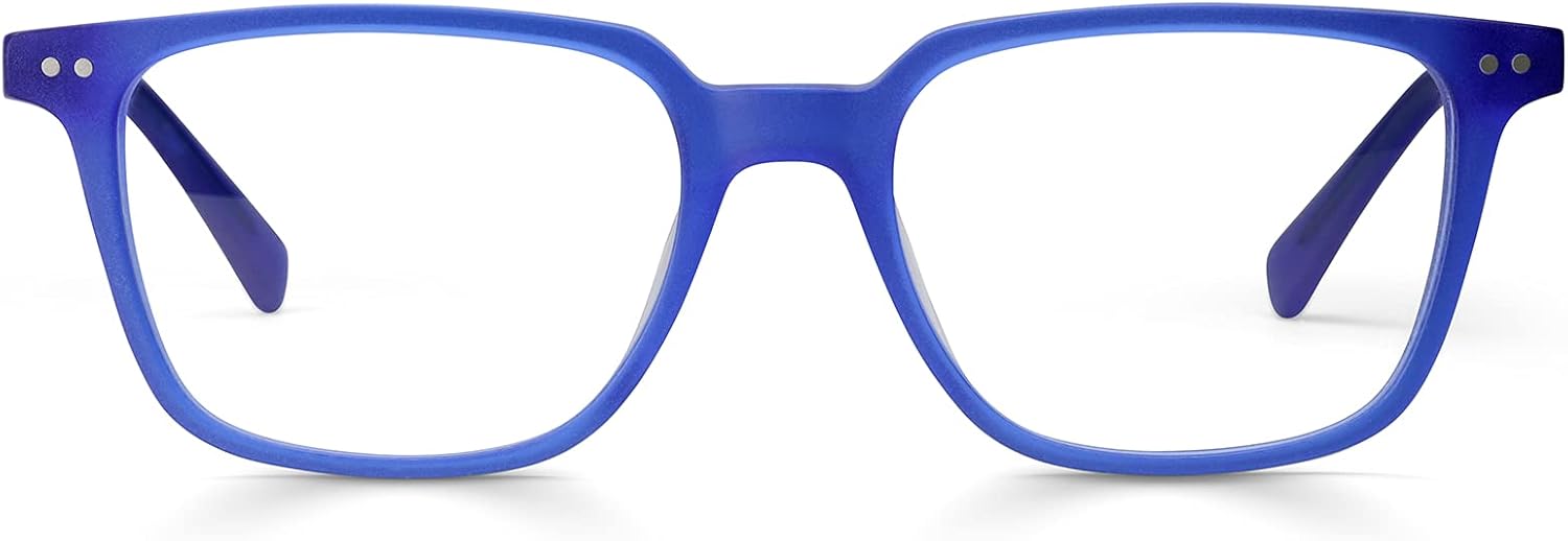 eyebobs – C Suite  Gafas de lectura premium para hombres y mujeres  Marco cuadrado para caras promedio  Disponible en 0.0x – 4.0x